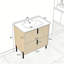 Meuble-lavabo 30 po avec lavabo en céramique-327678774