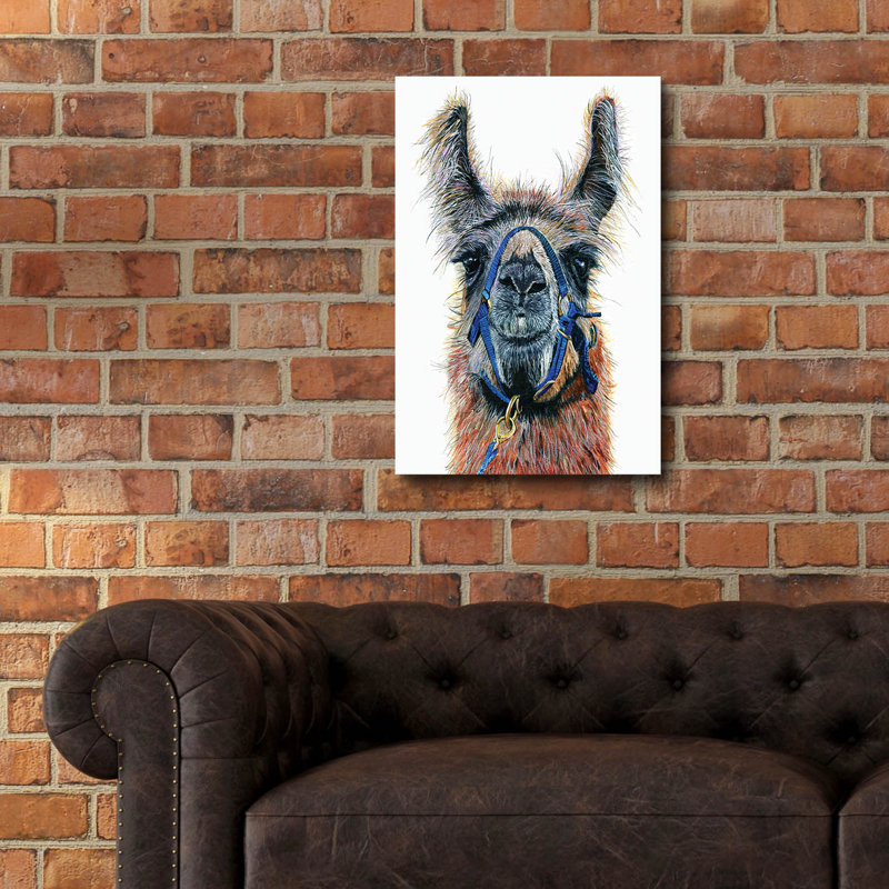 «Dalai Llama» par Melissa Symons, H 24 po x l 16 po x P 0,2 po