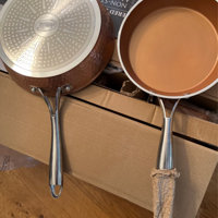 Best Buy: Gotham Steel 15pc Non Stick Cookware Set Hammered Copper 2984