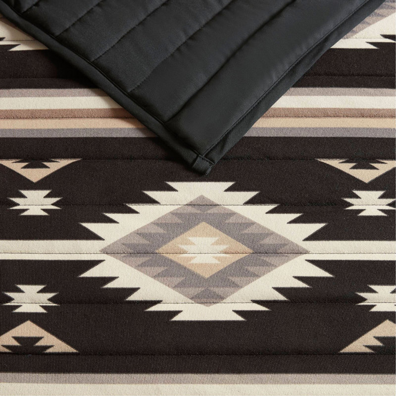 Ensemble de courtepointe 3 pièces 3 pièces, King Quilt + 2 Standard Shams