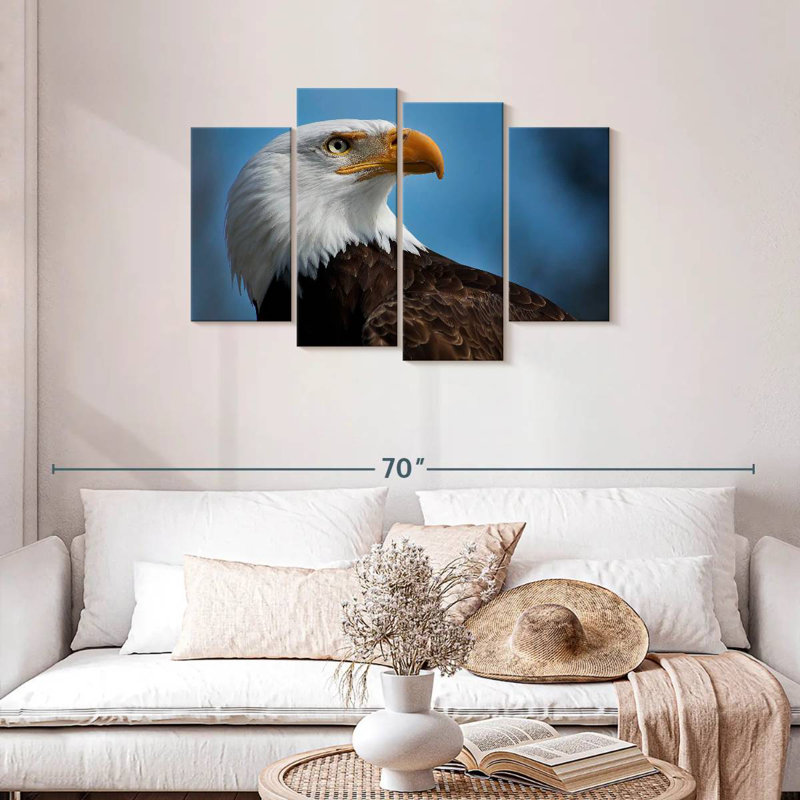Brampt American Bald Eagle Headshot