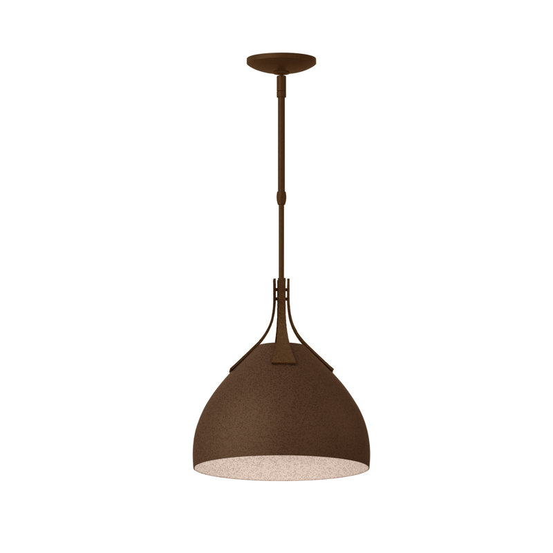 Summit 1 - Light Single Dome Pendant, Bronze, Bronze