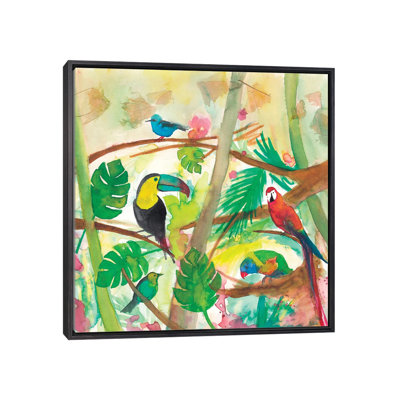 Oiseaux tropicaux - imprimé
