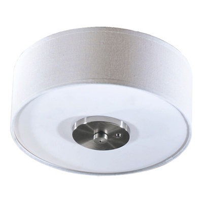 Ventilateur de plafond universel à 3 lumières
