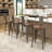 Rosenberry Counter Stool with Metal Frame-594290146-594290150