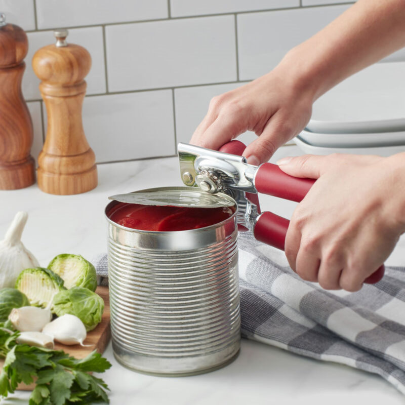 KitchenAid® All Over Silicone Can Opener, 7.55-Inch, Empire Red