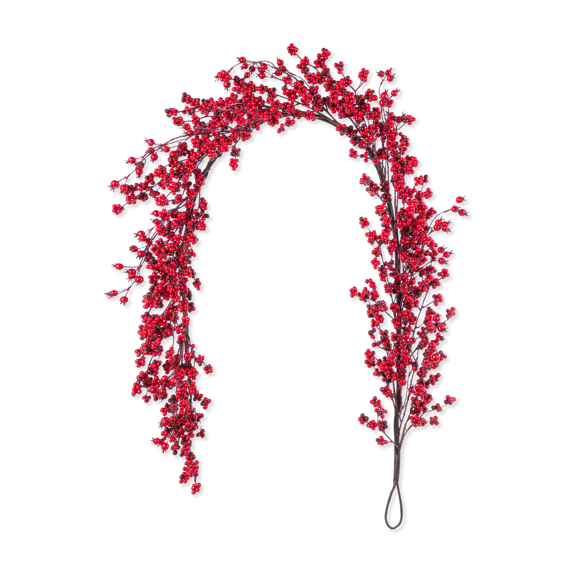 Holy & berries garland