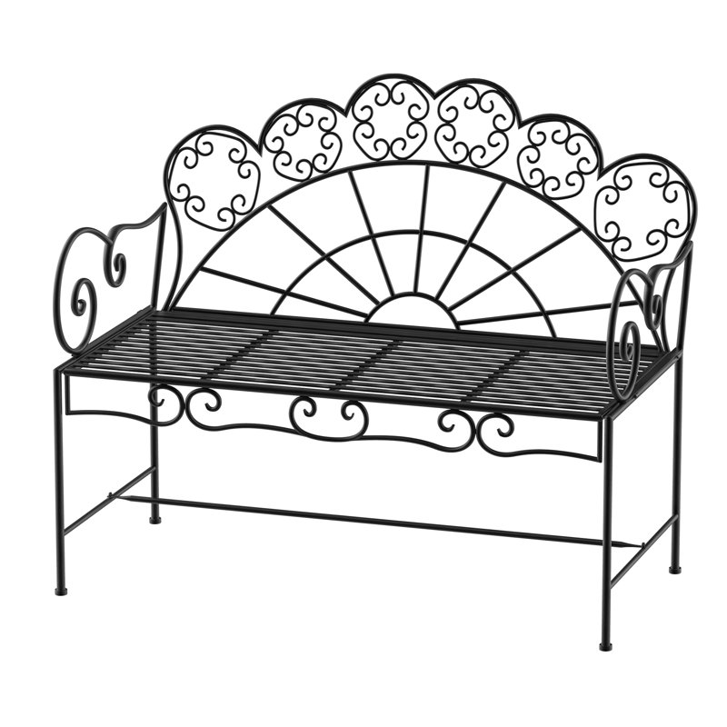 Metal Outdoor Bench