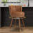 Anneli Swivel 24'' Swivel Counter Height Bar Stools Counter Stools for Kitchen Island-88586460-88586458
