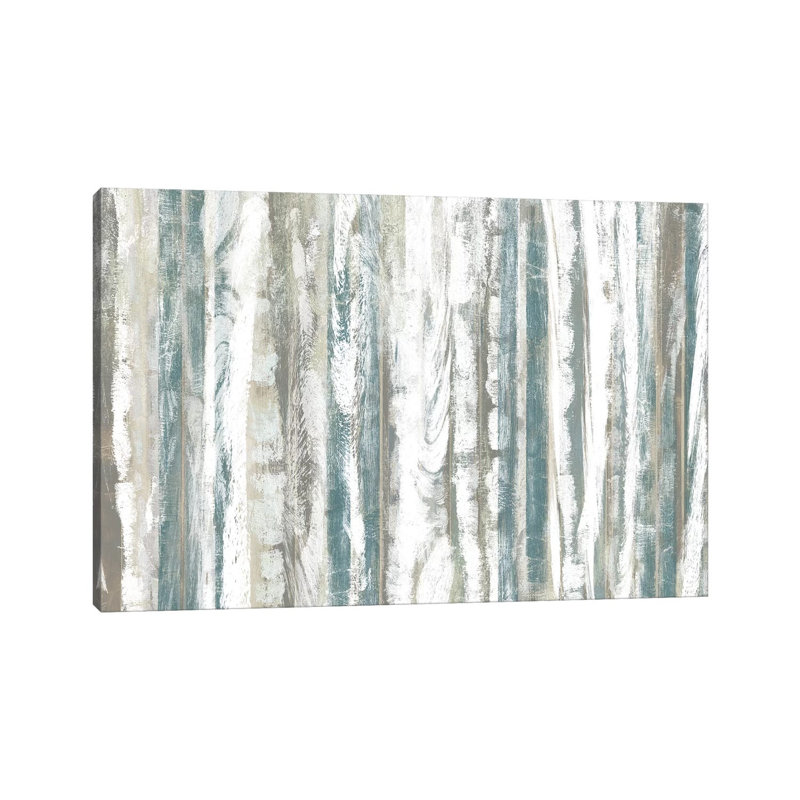 Treeline Strata II by Jennifer Goldberger - Wrapped Canvas Print, 20.32 cm H x 30.48 cm W