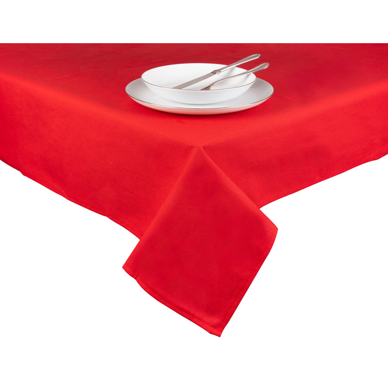 Panama Color Dark Red Tablecloth 140X180 Cm, Red