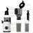 300W Grey Cold Press Juicer: 5.4" Extra Wide Chute, 98% Juice Yield, Easy Clean/Install - Whole Fruit/Veg Masticating
