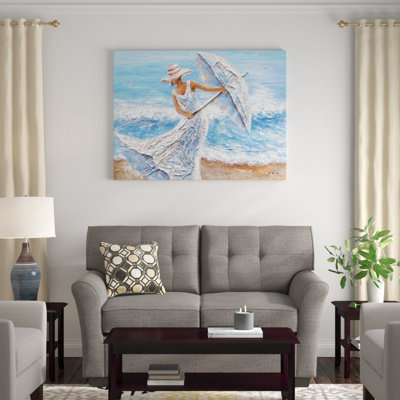 " Beach Winds " Oil Print
