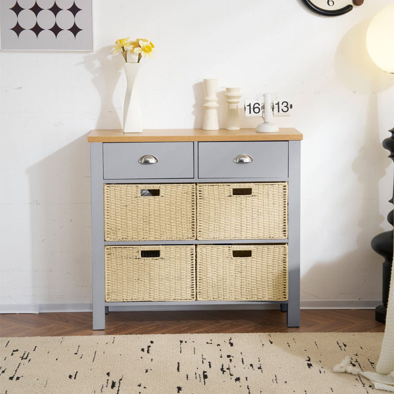 Jacklyn 85cm Console Table, Grey