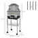 121cm Steel Pointed Top Floor Bird Cage with Wheels