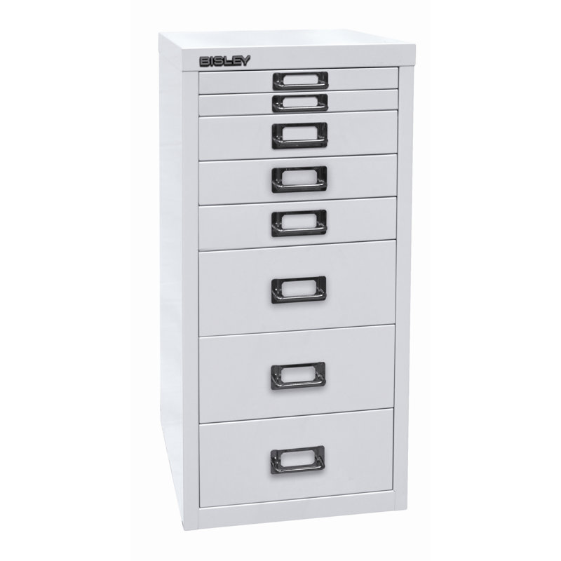 29er 27.9cm Wide 8 -Drawer File Cabinet, Traffic white