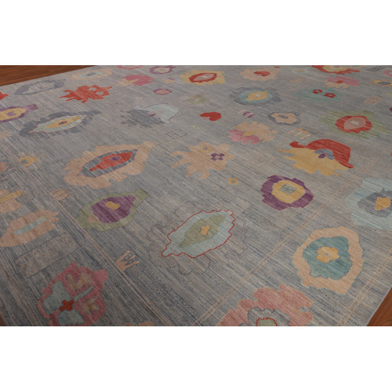 Vegetable Dye Oushak Turkish Large Rug
