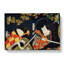 Two Actors With Samurai Swords by Toyohara Kunichika - Wrapped Canvas Painting-55361569