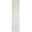 Hand Knotted Wool Area Rug in White/Cream-1391644844