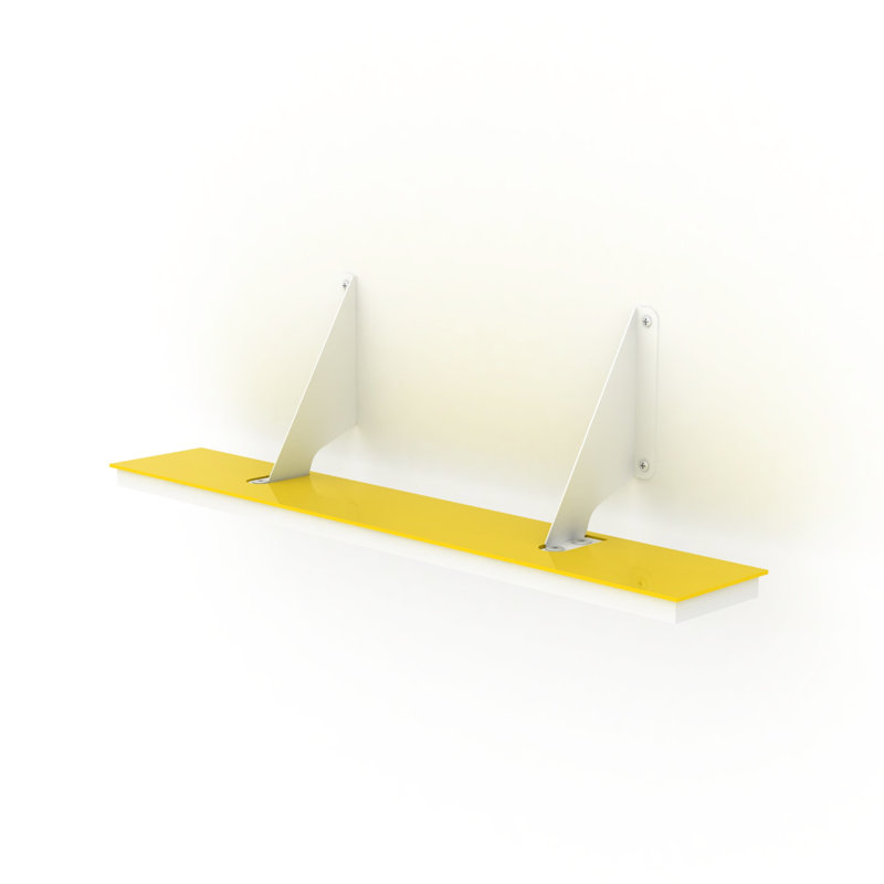 Tablette murale Air, Jaune