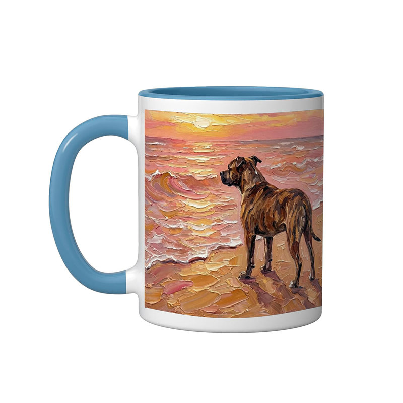 Ceramic Coffee Mug, Blue