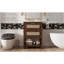 Meuble-lavabo de 24 po avec lavabo intégré en céramique, meuble-lavabo à 1 tiroir profond, 1 tiroir basculant et meuble-lavabo simple pour les petites et moyennes toilettes-702273672