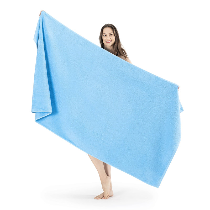 Midweight Bath Sheet, Blue
