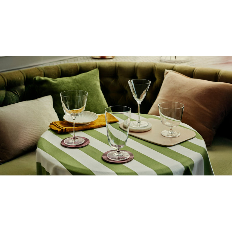 Set of 2 Bar/Giani Crystal Hurricane Glass