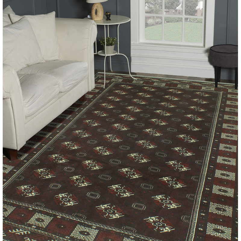 Prarthana One-of-a-Kind 6'9" X 8'11" 1980s Wool Area Rug