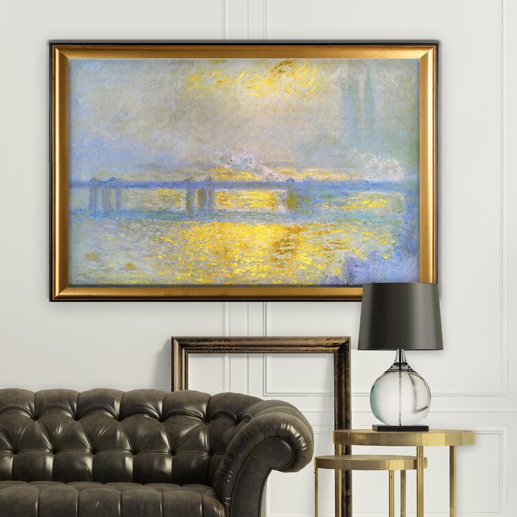Vault W Artwork Rectangle Framed by Claude Monet Print Wayfair