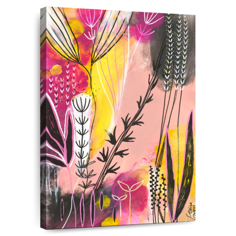 Harnek Spring In Pink, 36" H x 24" W