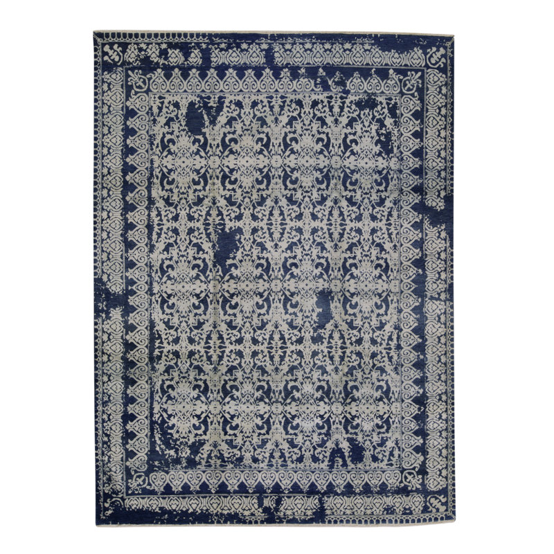 Brookhaven Area Rug in Blue/Light Blue