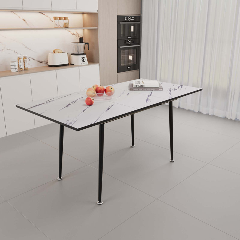 47"Expandable To 63"Dining Table(Only Table)