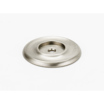 Traditional Metal Knob Backplate