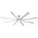 Hydra 8 - Blade Indoor/Outdoor LED Smart Ceiling Fan With Wall Control and Light Kit Included, Works With Alexa and iOS or Android App