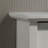 57"W White 6-Drawer Dresser With Black Handles-1350477307