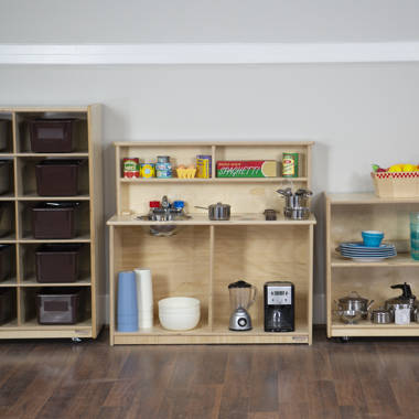 All-in-One Kitchen Center Wood Designs