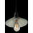 1 - Light Black Single Pendant-16183428