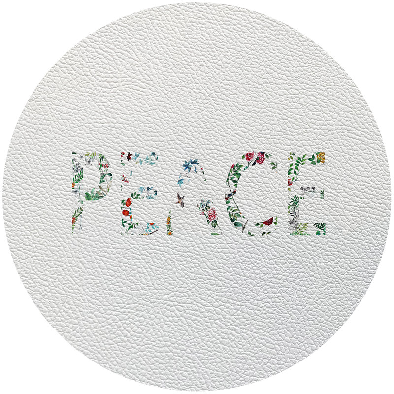 Peace 16" Vinyl Placemat, Lost Pavillion