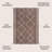 Kinkade Tribal Diamond Trellis Brown/Beige Indoor/Outdoor Rug-1864960391
