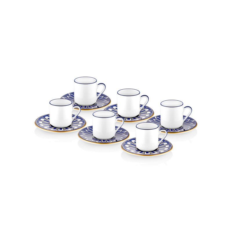 Ensemble de 6 tasses à café Cailidh