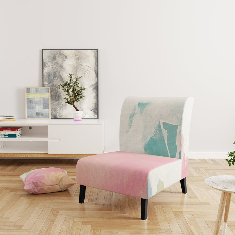 Fauteuil de chambre rembourré Pink Dream