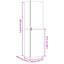 Almadelia 50cm Sideboard-1116535179