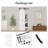 84'' Height K Shape Solid Core Bi-Fold Barn Door With Installation Hardware Kit-123570149-123570159