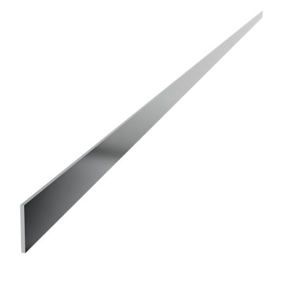 0,75 po à sangles décoratives en aluminium, L 72 po
