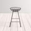 Counter Stool with Metal Frame-196593871
