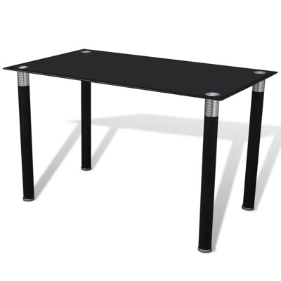 Glass Top Dining Table