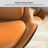 Leather Upholstered Wingback Accent Chair With Pillows