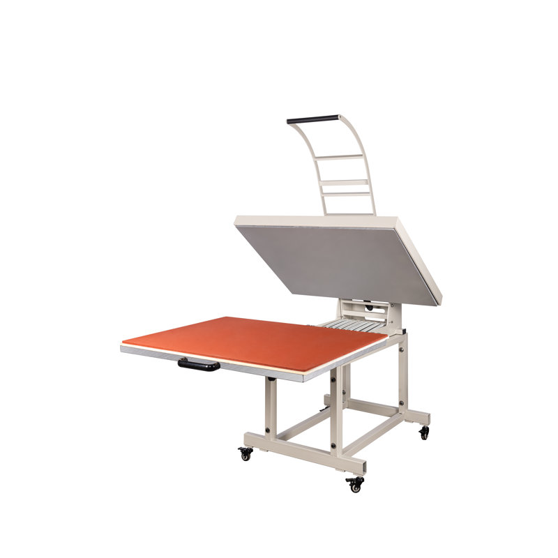 Professional Large Format Manual Heat Press with Stand - 220V 8000W for Sublimation & Heat Transfer