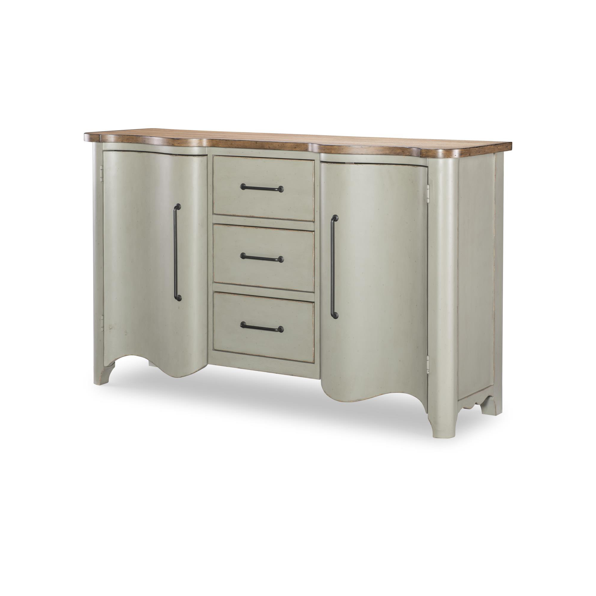 Country Living 3-Drawer Accent Chest 3, White